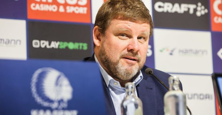 Vanhaezebrouck na Anderlecht-Gent: "Scheids straalt niet"