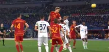 Thumbnail for article: Indrukwekkend: Huijsen torent boven iedereen uit en kopt raak voor AS Roma