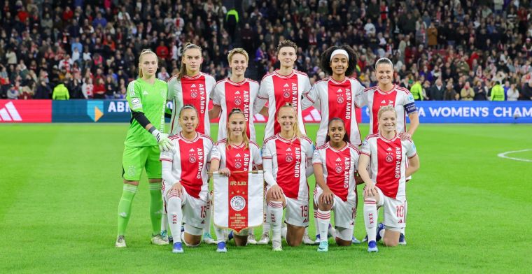 Ajax Vrouwen loten Chelsea