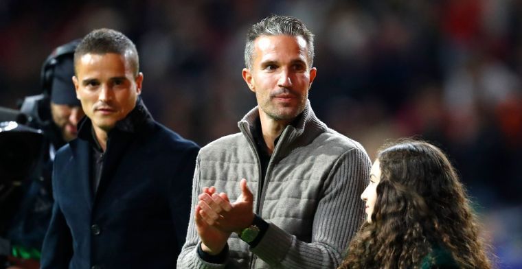 Robin van Persie loopt stage bij het Manchester United van Erik ten Hag