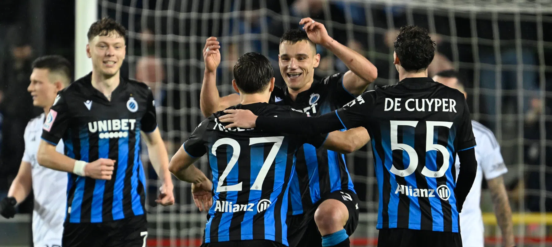 Club Brugge wint van Eupen