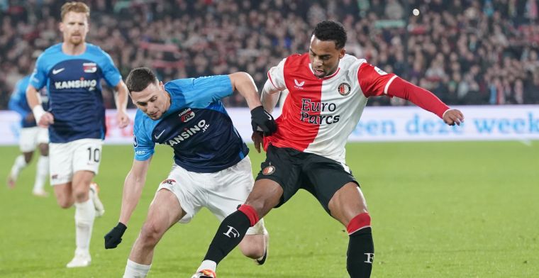 Feyenoord hoopvol over meespelen Timber tegen AS Roma