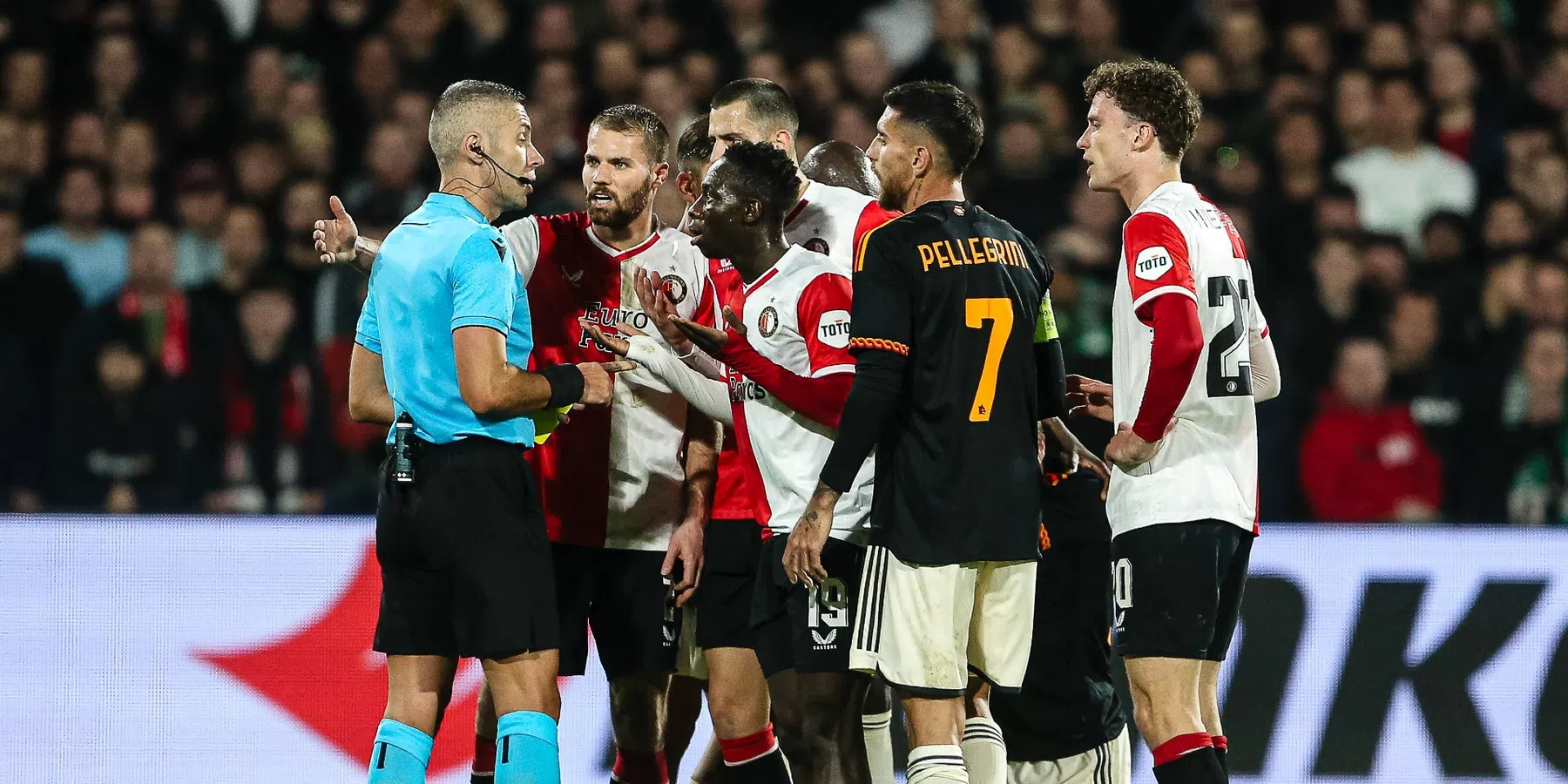 Geen winnaar: Feyenoord en AS Roma stellen beslissing uit