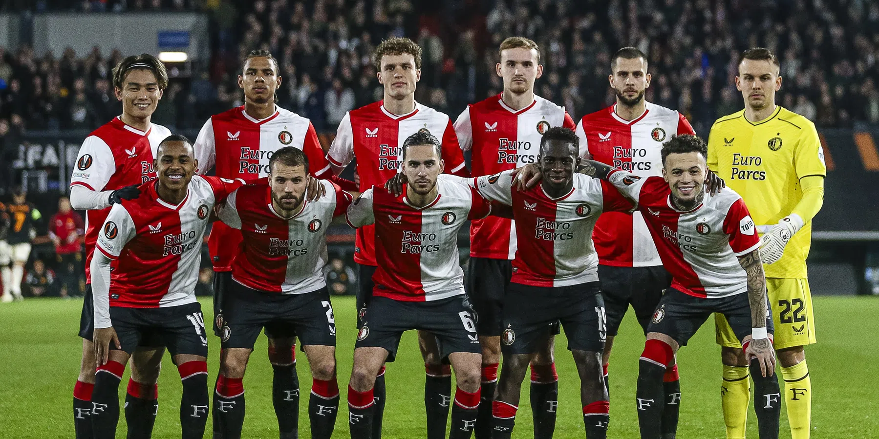 Feyenoord op rapport: één onvoldoende na Roma-thuis