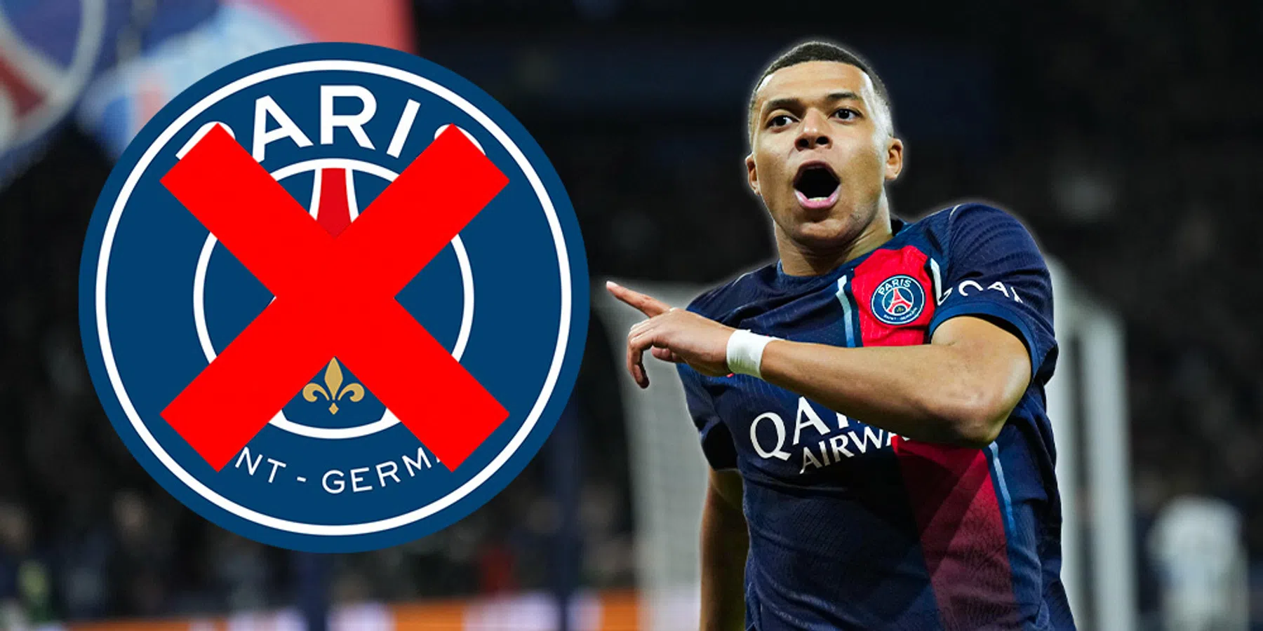 'Groot nieuws uit Frankrijk: Mbappé maakt intern kenbaar te vertrekken bij PSG'