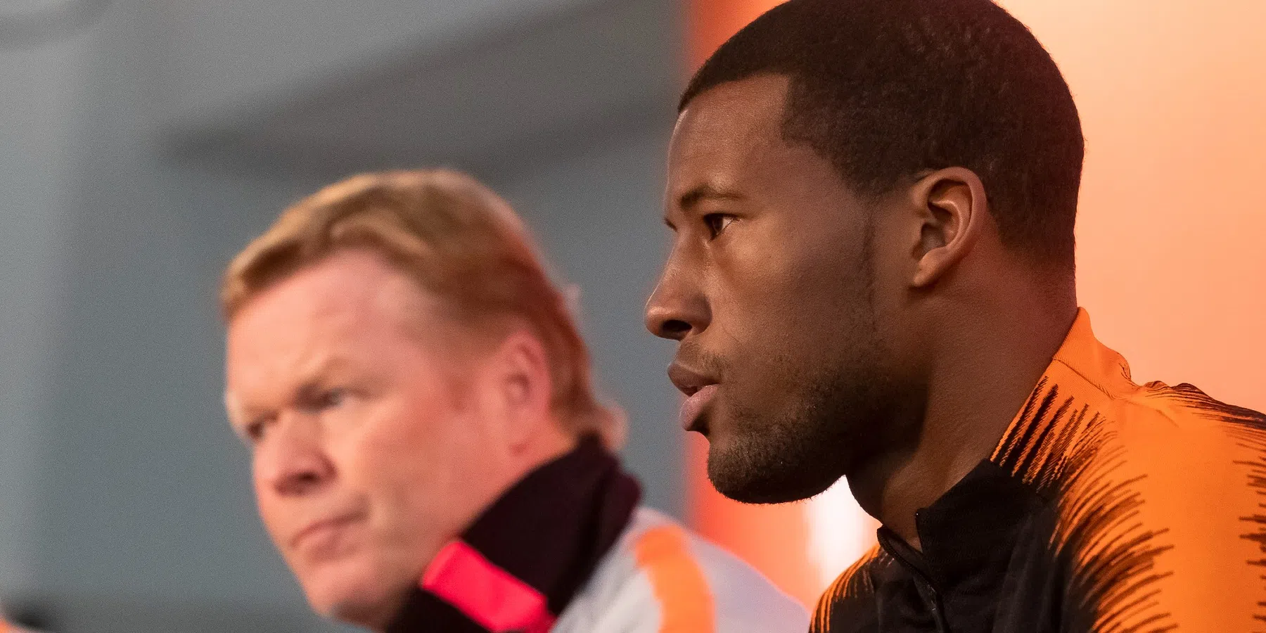 Koeman en De Jong brengt bezoek aan Wijnaldum 