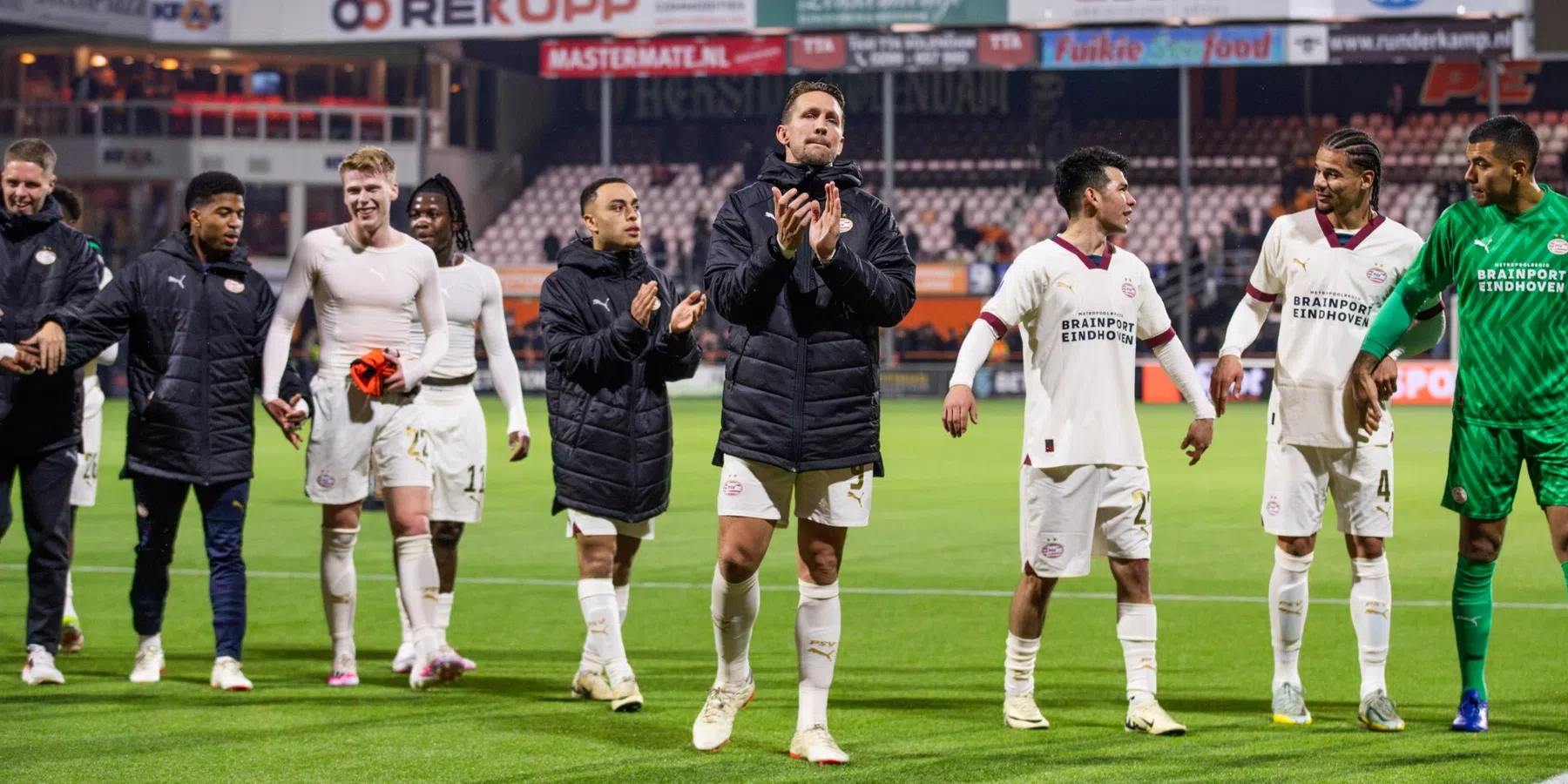 De vermoedelijke opstelling van PSV tegen Heracles Almelo