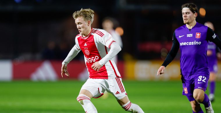 Wedden op een overwinning van Jong Ajax tegen Top Oss