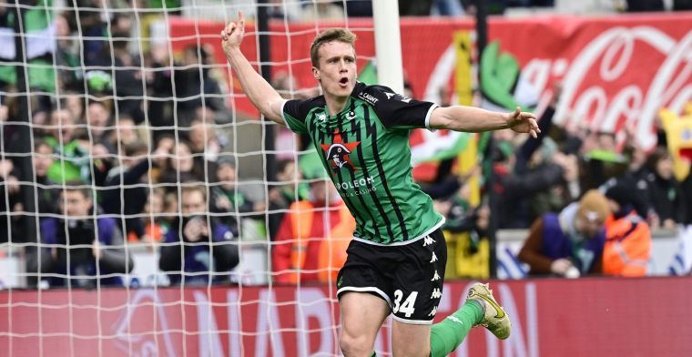 Cercle Brugge-speler Somers was het wenen nabij na geel tegen KAA Gent