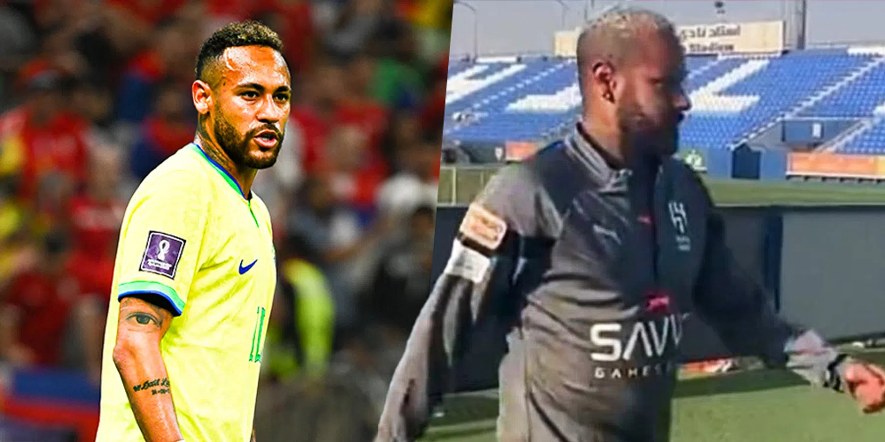 Neymar lijkt met overgewicht te kampen, gaat viral