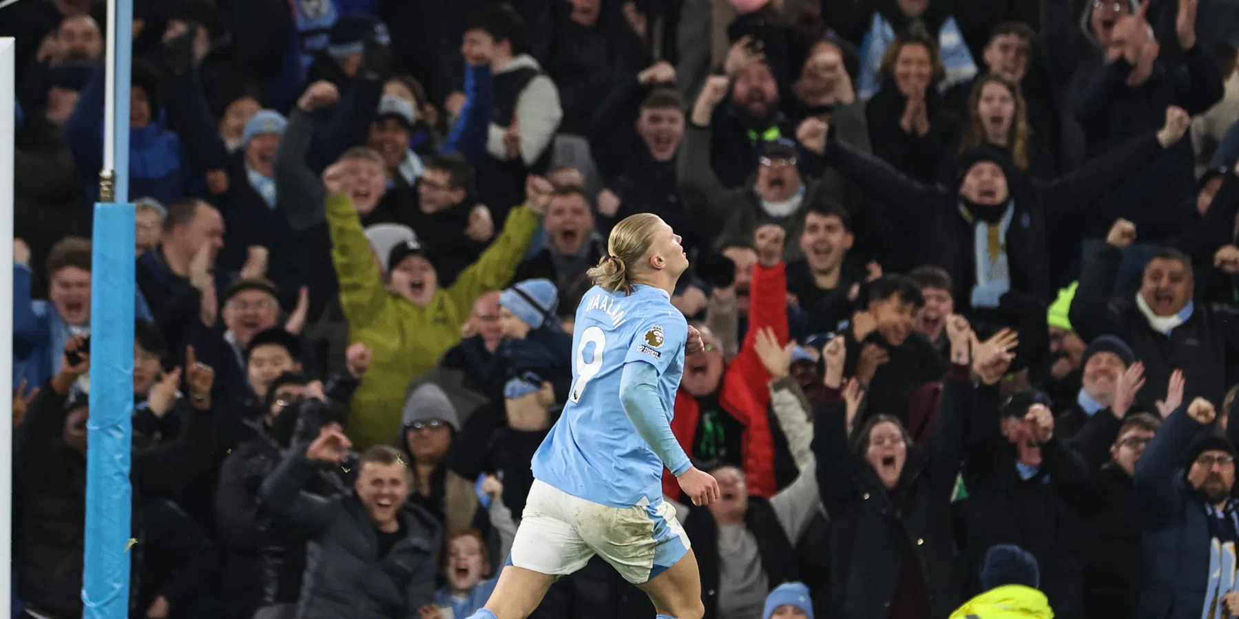 Manchester City met moeite langs Brentford