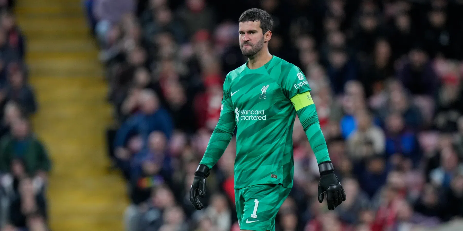 Klap voor Liverpool, dat Alisson voorlopig moet missen