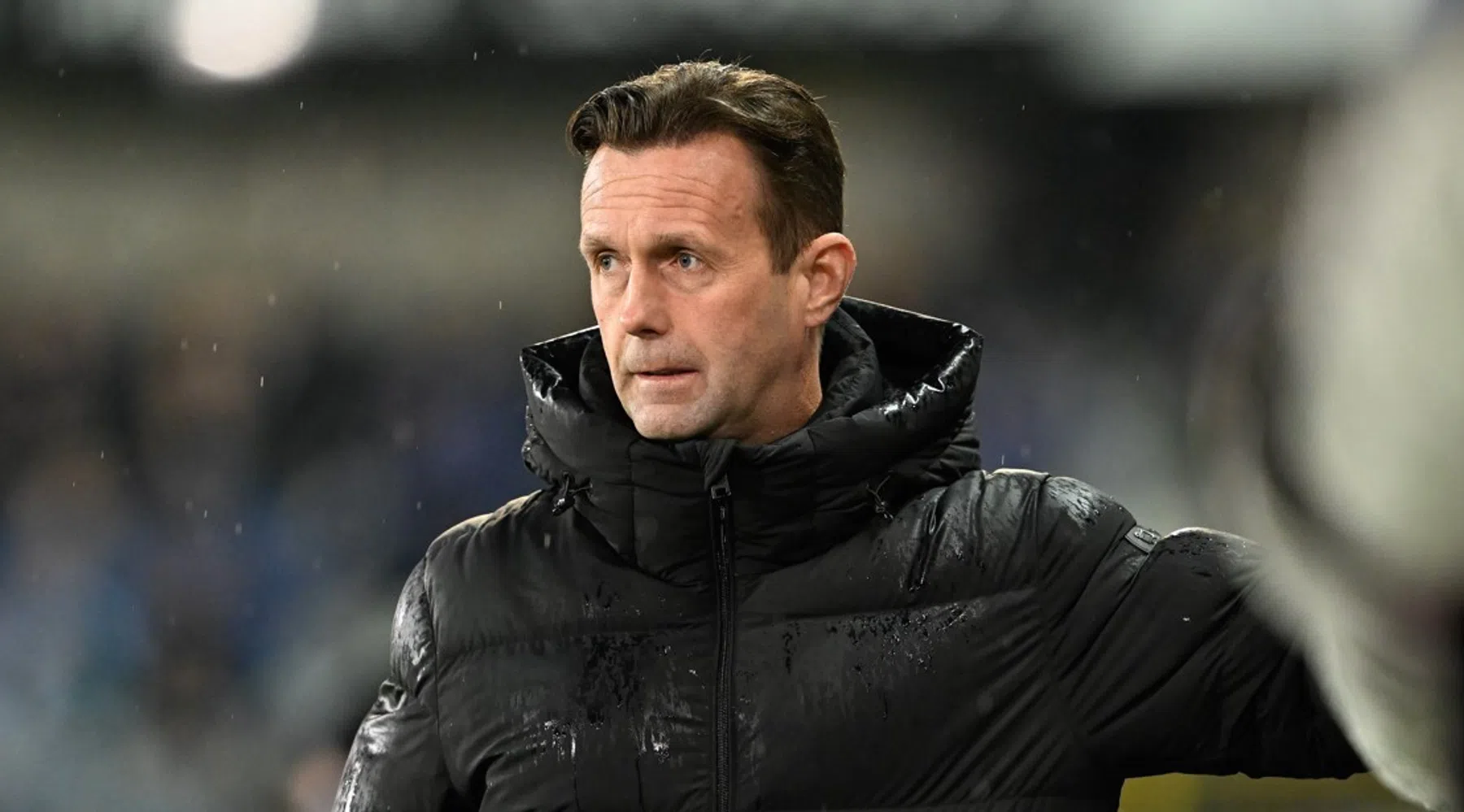 Ronny Deila voor Club Brugge - RSC Anderlecht in Jupiler Pro League