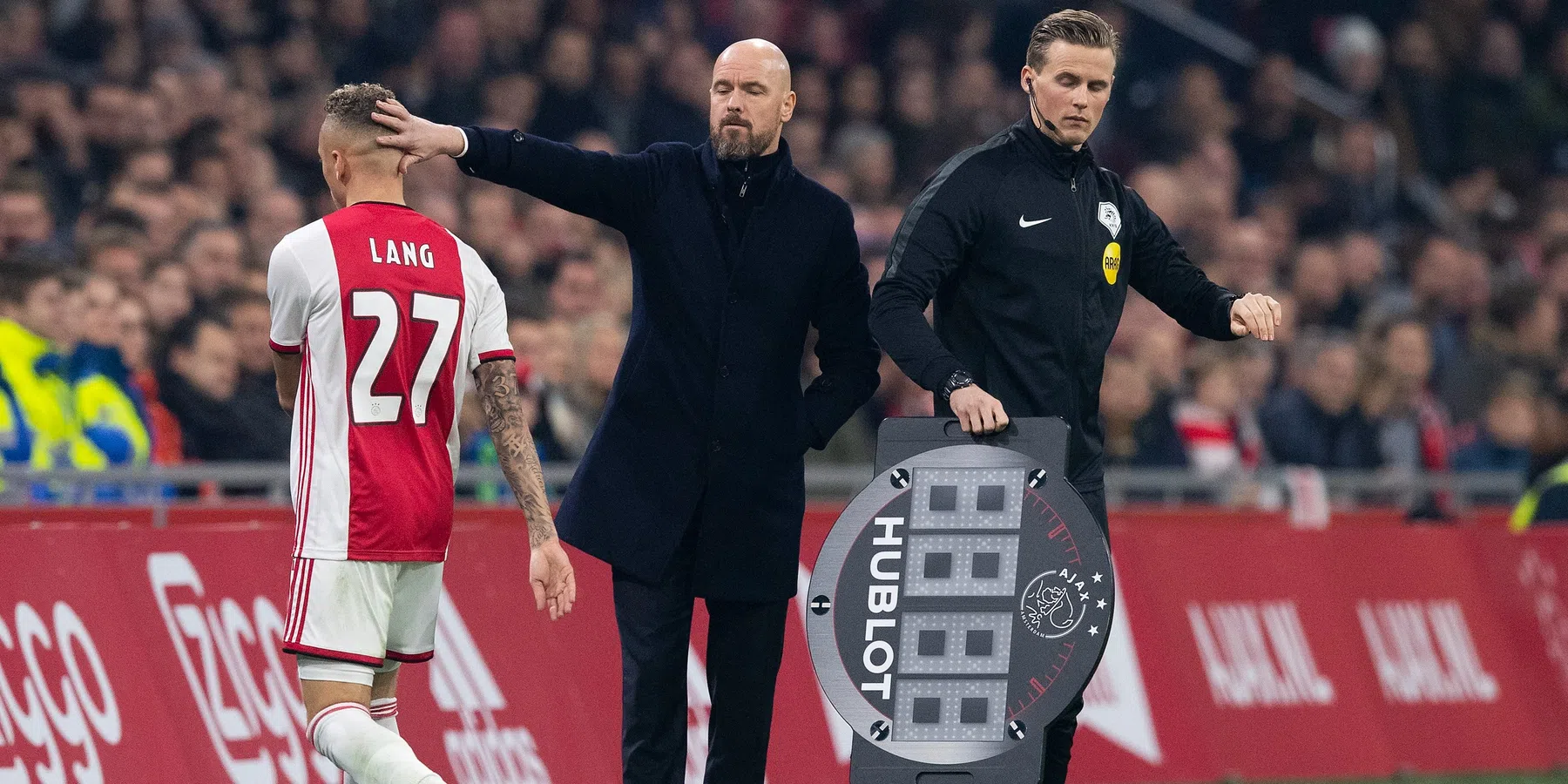 Ten Hag doet boekje open over Lang: 'Ik handelde in belang van Ajax'