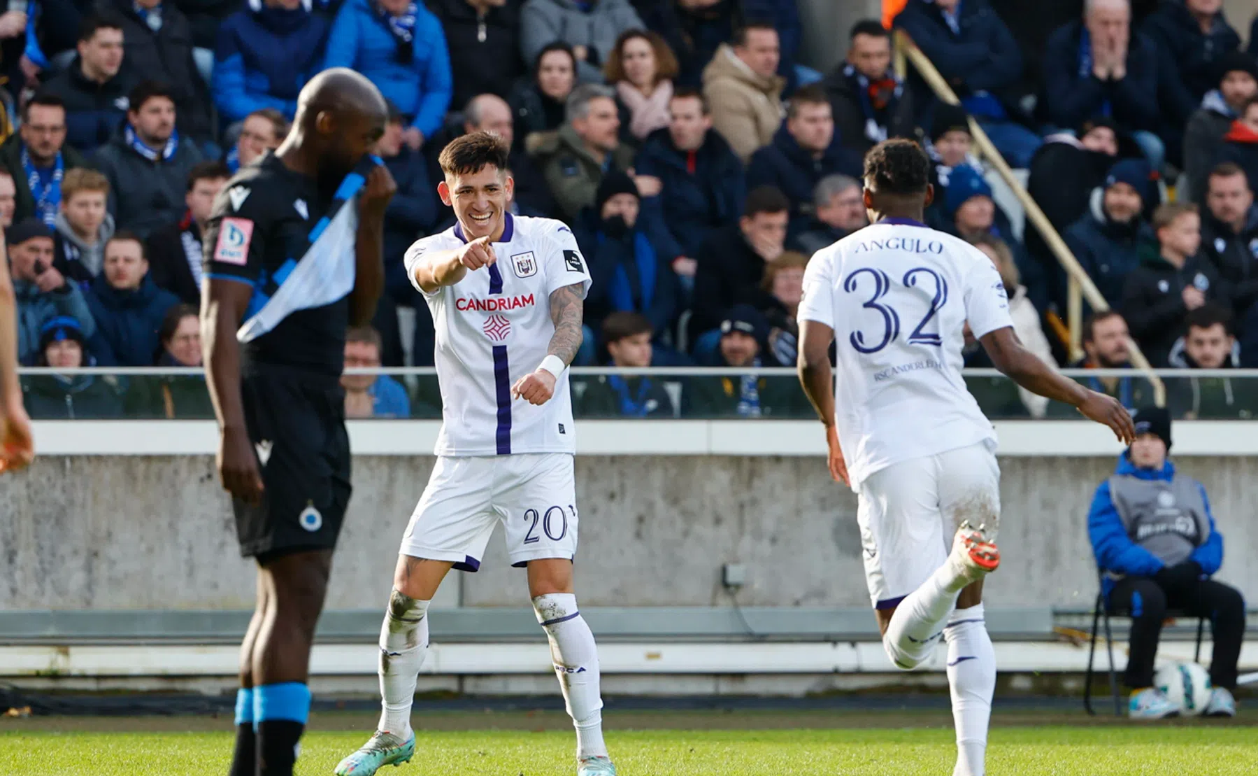 RSC Anderlecht wint bij Club Brugge