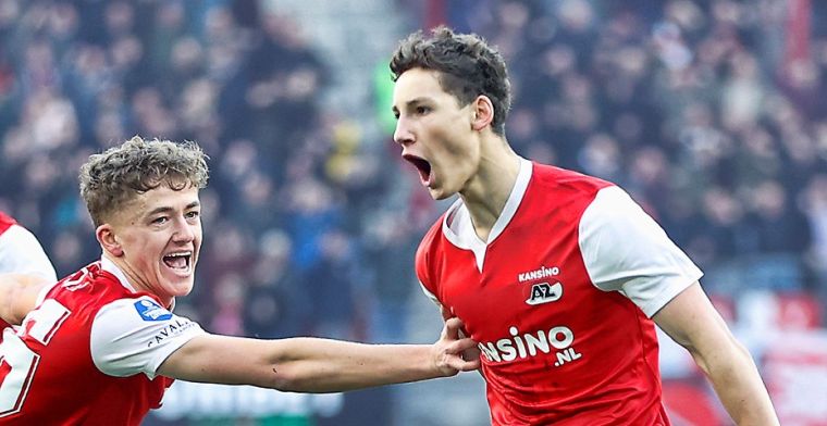 'AZ-uitblinker Van Bommel zal eindigen als spits'