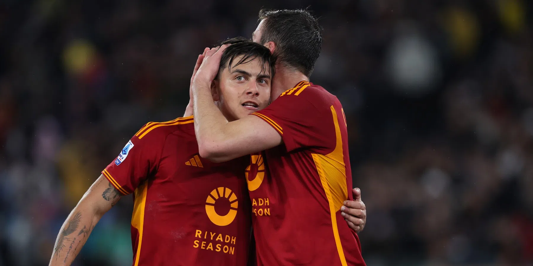 AS Roma wint door hattrick Dybala nipt van Torino