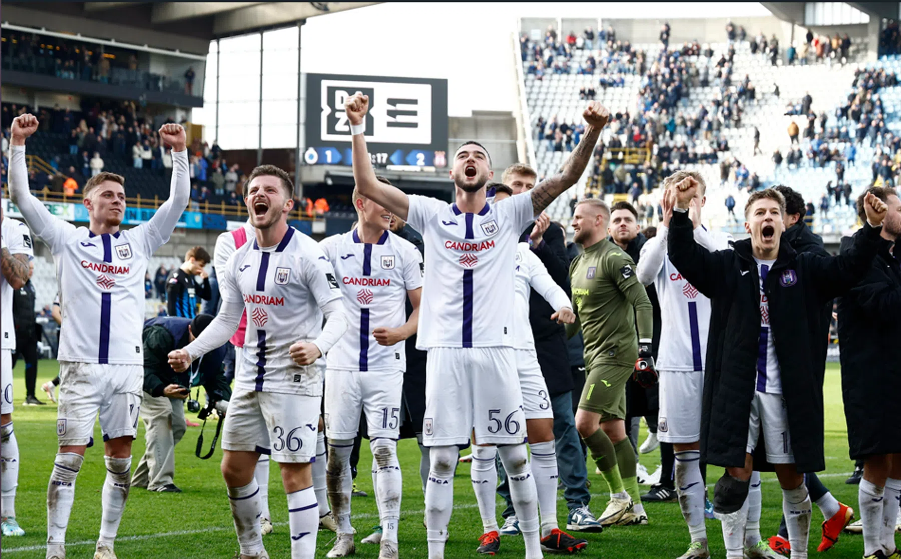 Vandewalle looft Anderlecht na wedstrijd tegen Club Brugge