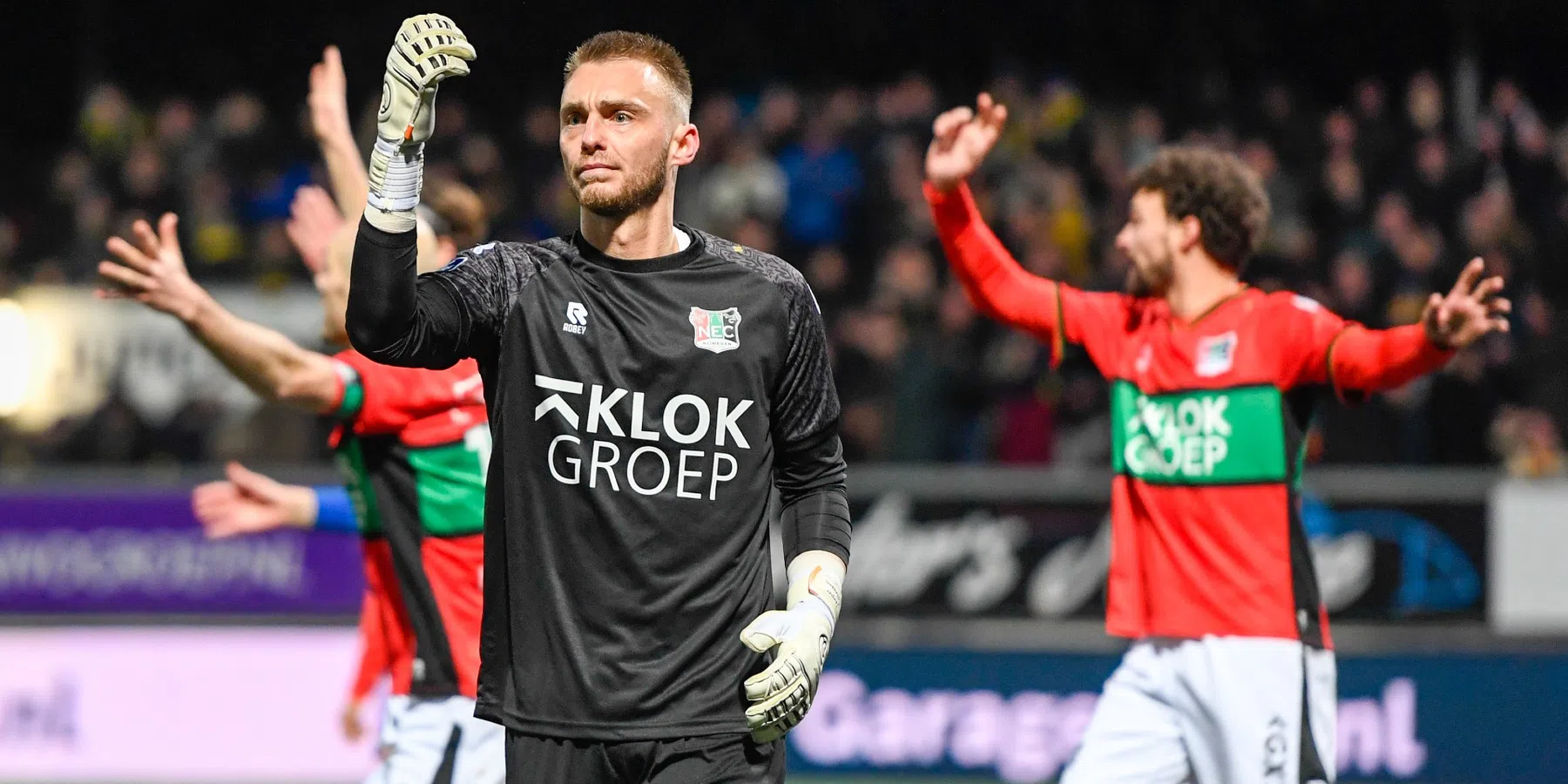 Emotionele Cillessen dolblij na behalen bekerfinale met NEC