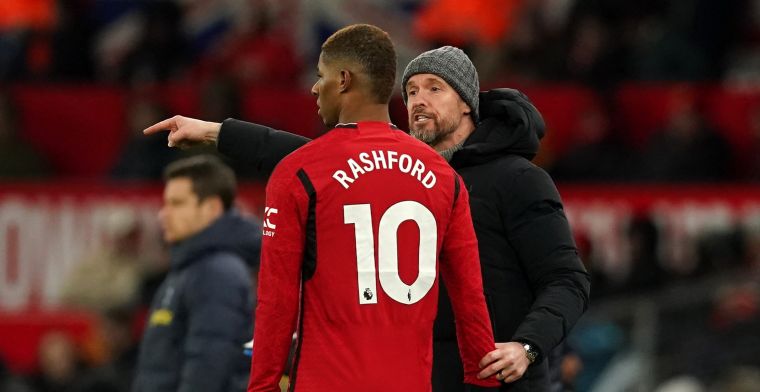Rashford reageert op kritiek bij Manchester United