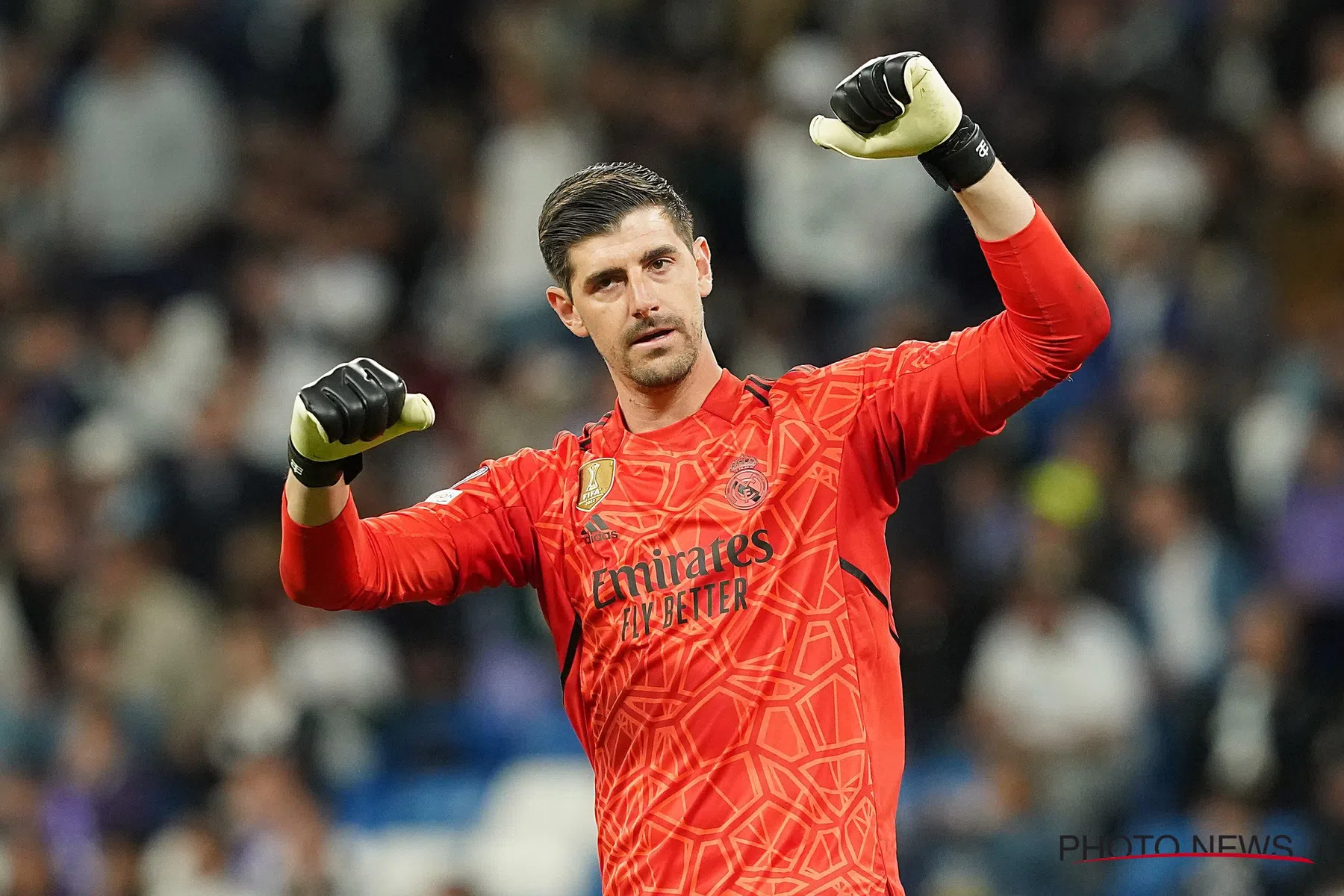 Ancelotti meldt dat Courtois binnenkort weer in het doel van Real Madrid staat