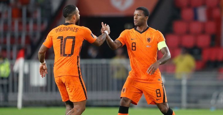 Borst uit onbegrip over Wijnaldum in Oranje-voorselectie