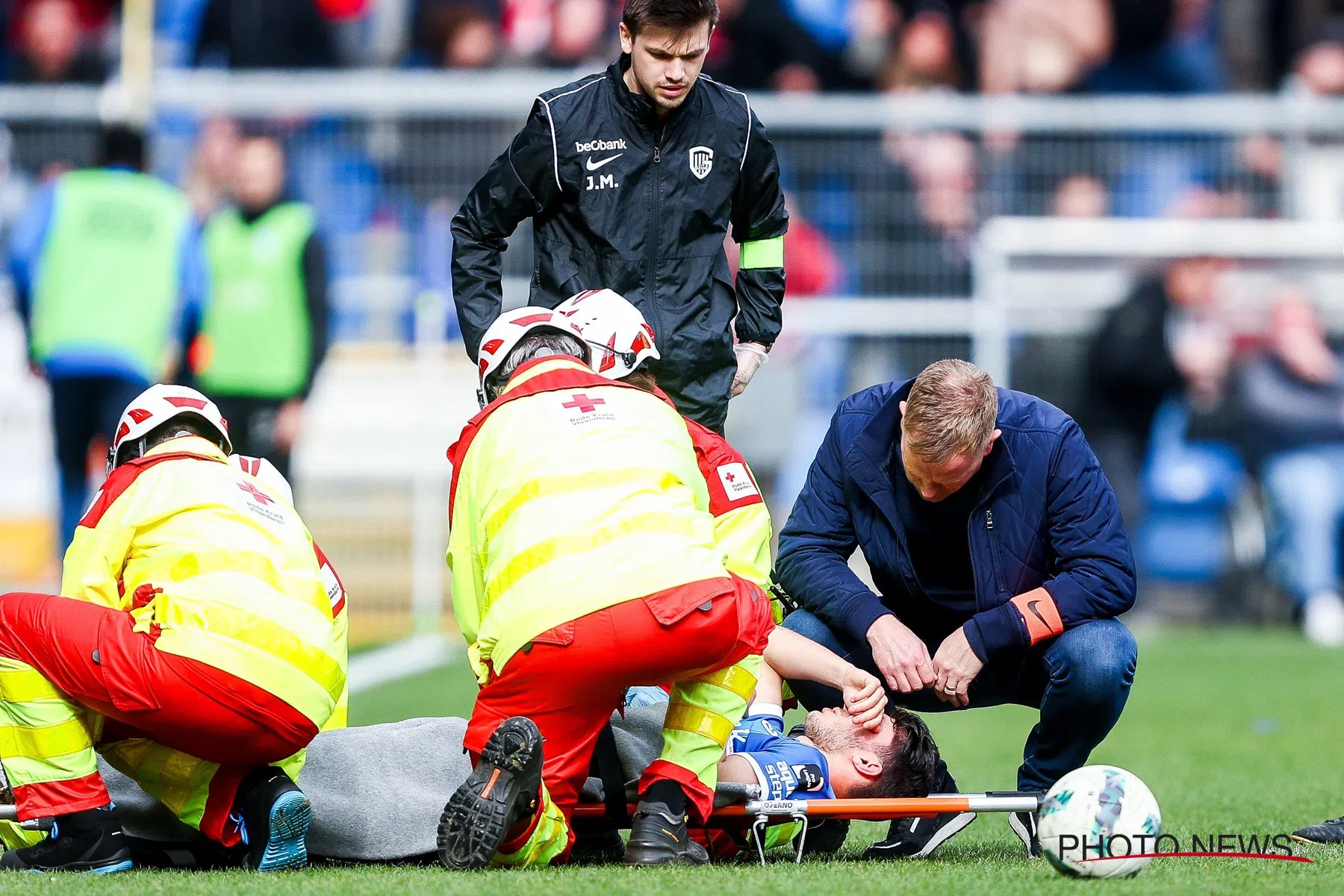 Heynen en Vrancken over zware blessure Oyen bij Genk