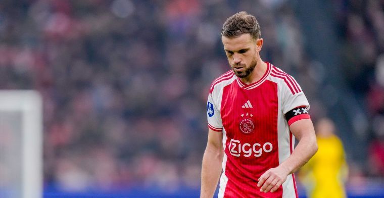 Henderson baalt na Ajax-remise: 'Moet beter'