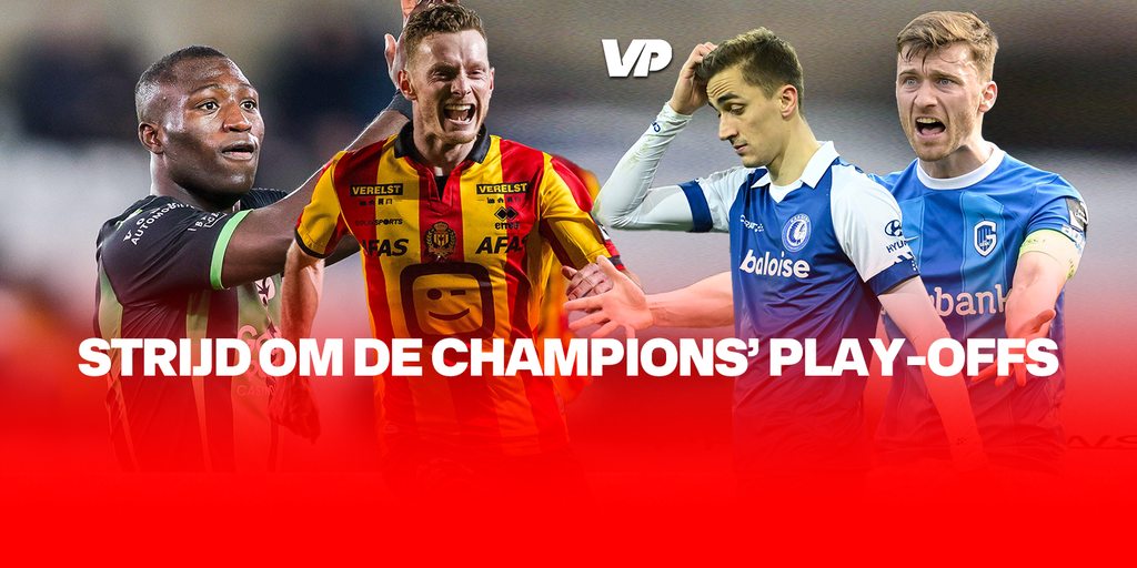 Zo halen Genk, Mechelen, Cercle Brugge en/of KAA Gent Play-Off 1