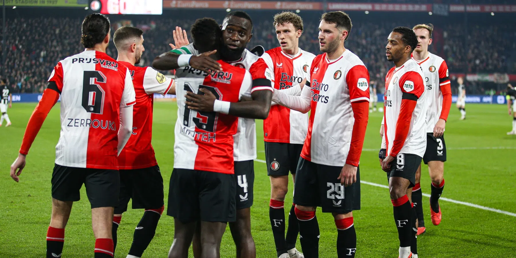 Feyenoord verslaat Heracles Almelo