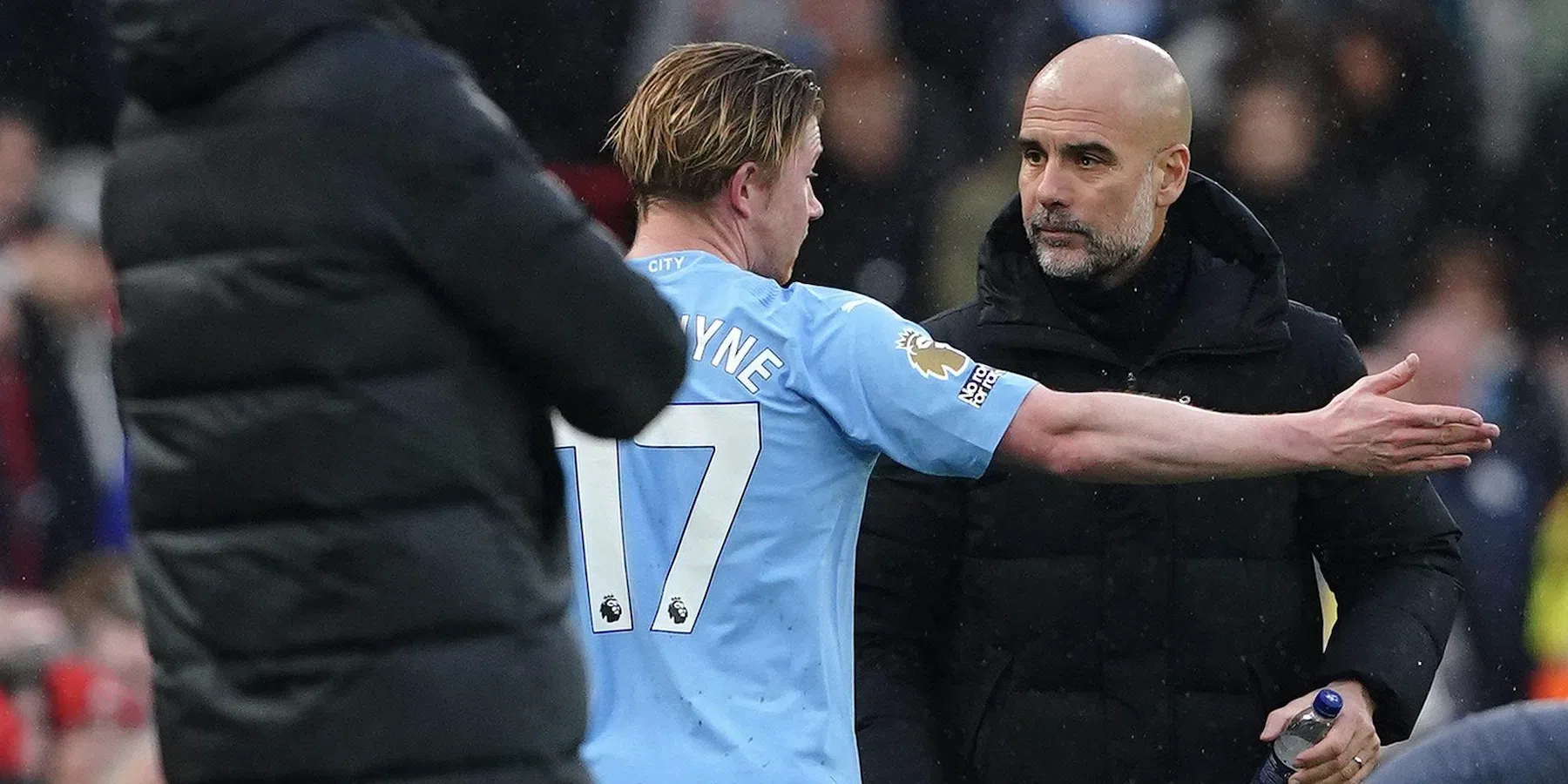 Guardiola over reactie De Bruyne in Liverpool-City