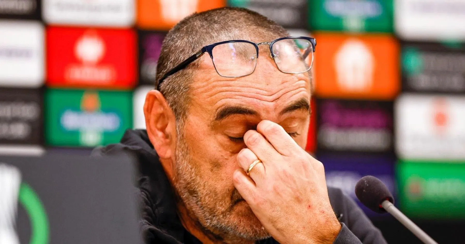 Lazio en hoofdtrainer Sarri uit elkaar