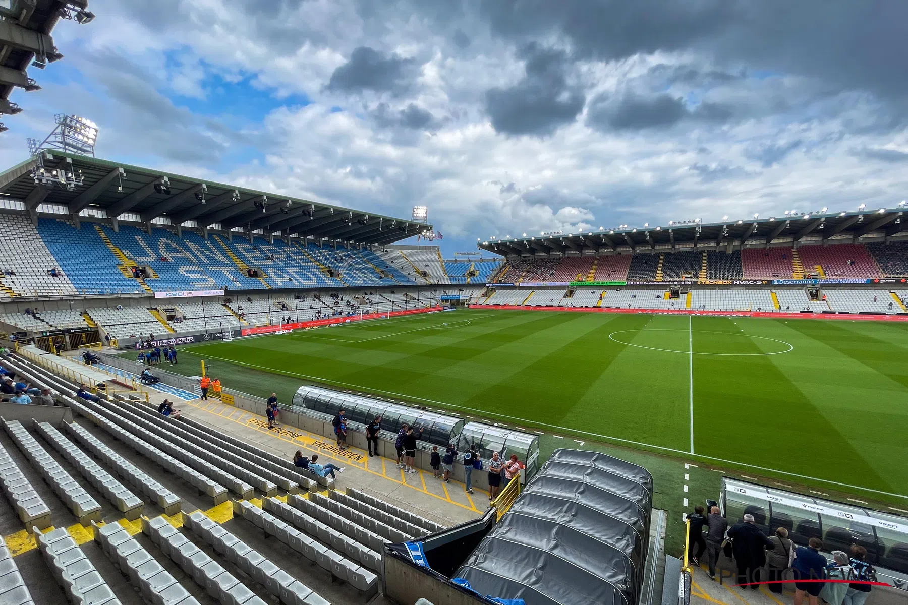 Club Brugge in halfleeg stadion tegen Molde