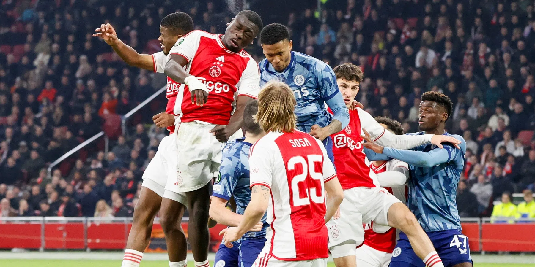 Wedden op bereiken van de kwartfinales van de Conference League door Ajax