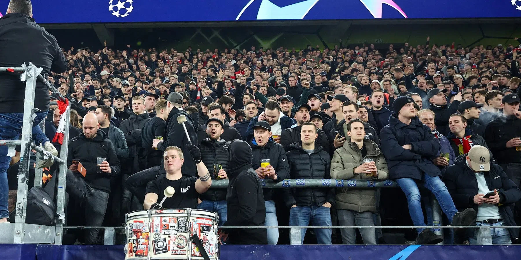 PSV-fan (35) zwaargewond, inmiddels buiten levensgevaar'