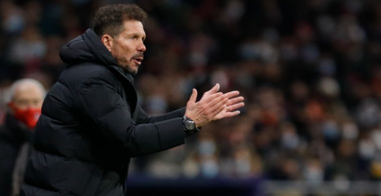 Simeone geëmotioneerd na zege Atlético