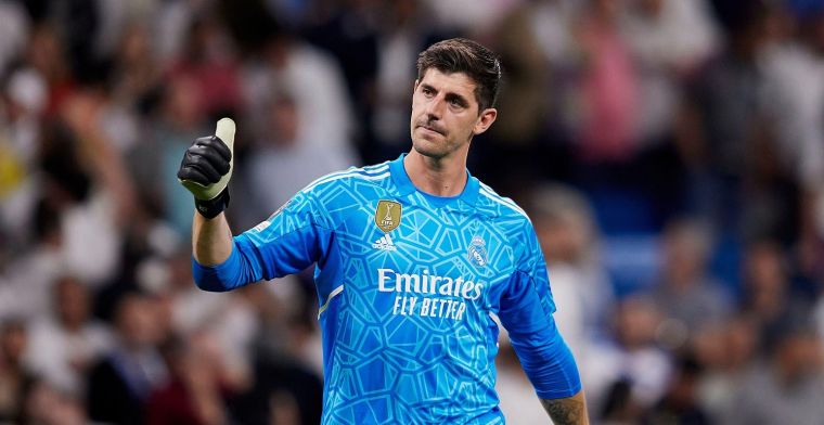 Courtois reageert na nieuwe blessure: 'Kleine terugval'