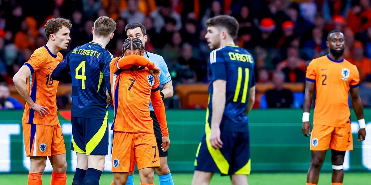 Oranje door de mangel gehaald na eerste halfuur: 'Geen touw aan vast te