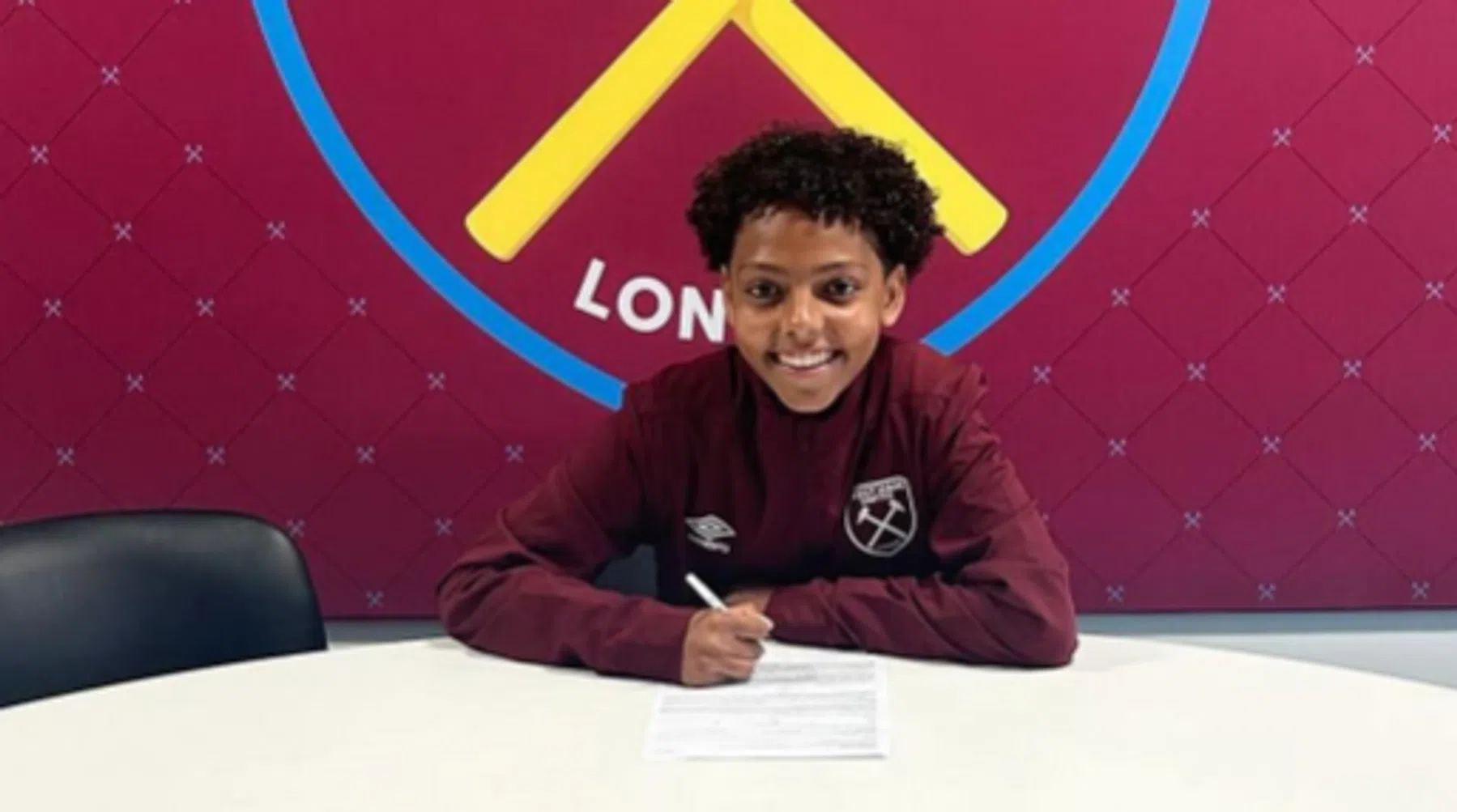 Zoon Remy Bonjasky tekent bij West Ham United