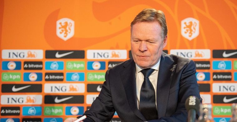 Koeman niet ontevreden na nederlaag tegen Duitsland