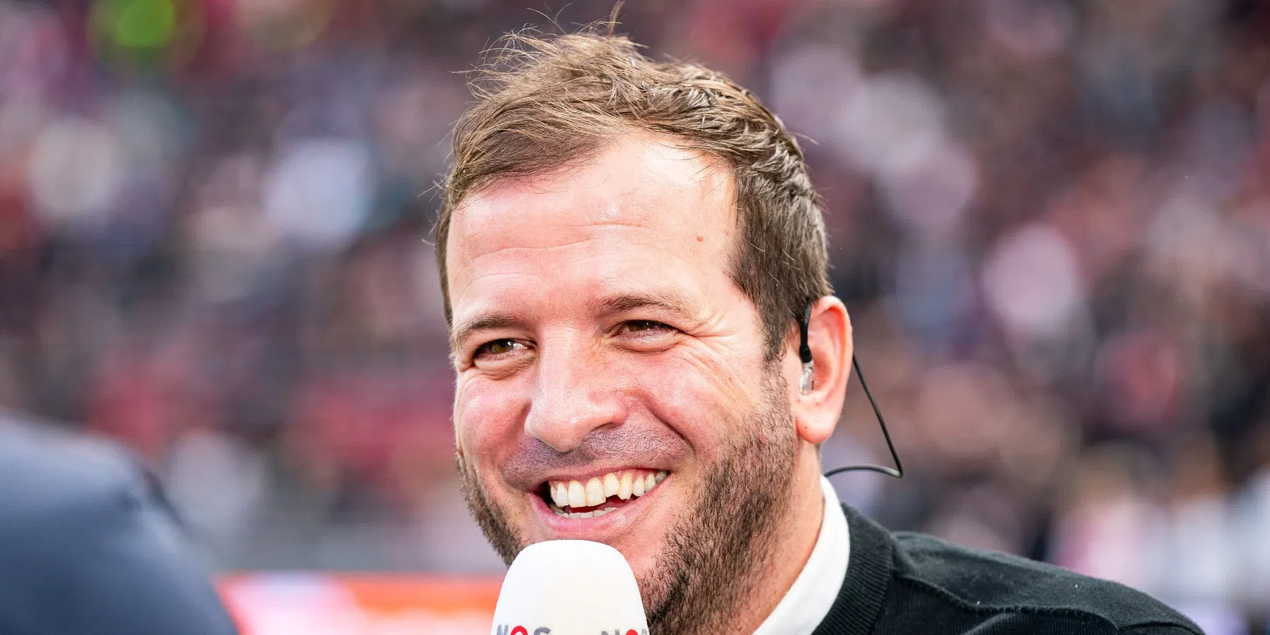 Rafael van der Vaart geniet van interviews Joey Veerman