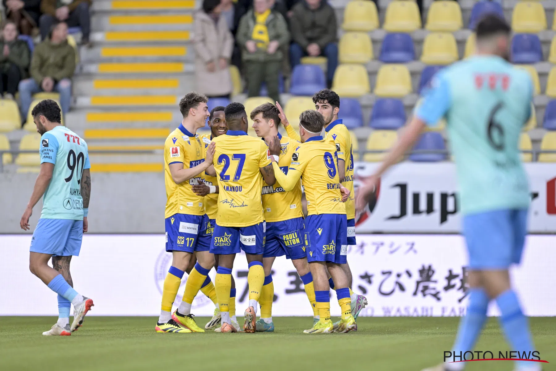 STVV wint van Westerlo en houdt zicht op Gent en Mechelen 