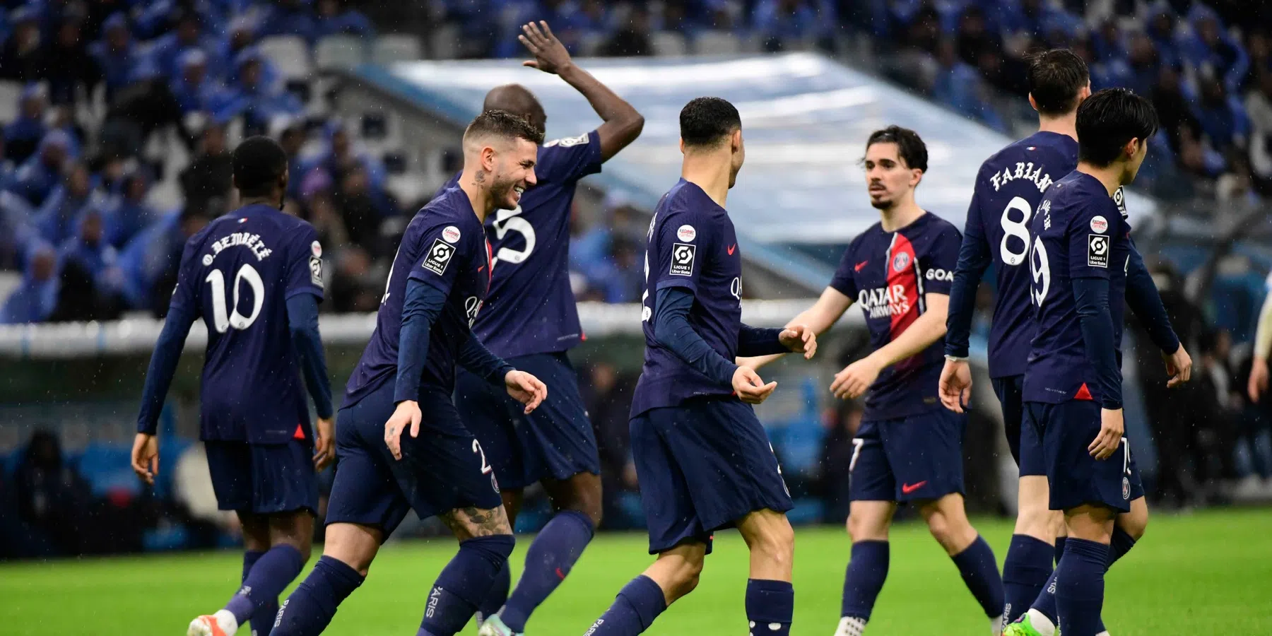 PSG wint bij Marseille