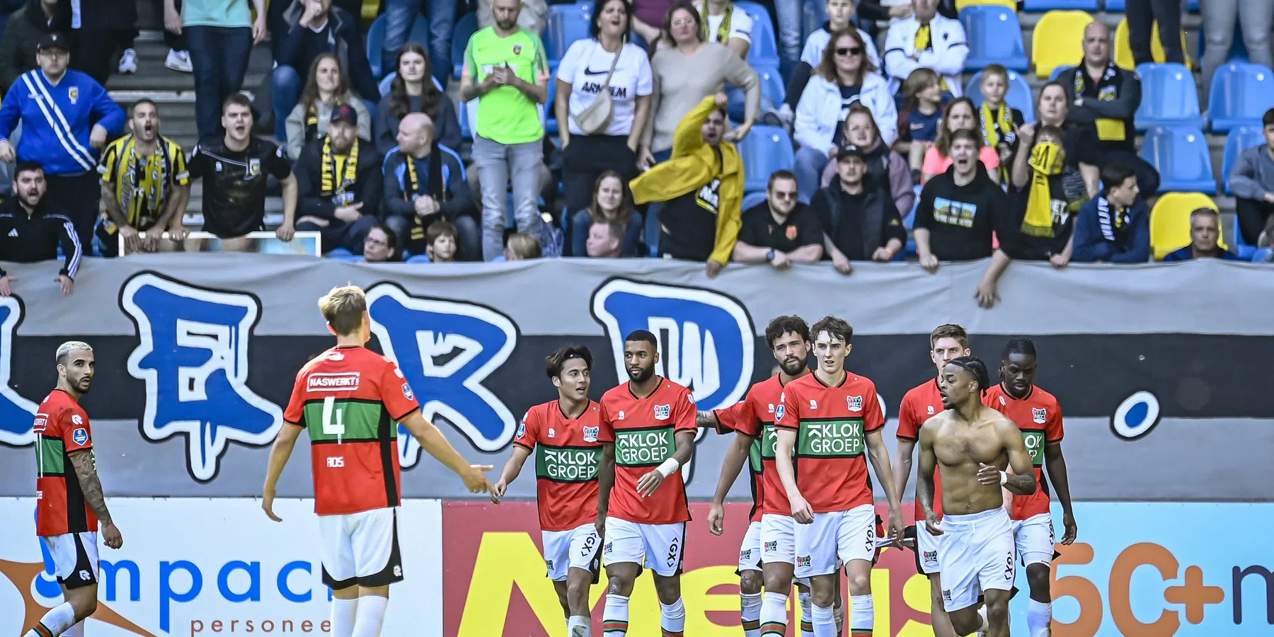 NEC deelt enorme dreun uit aan Vitesse