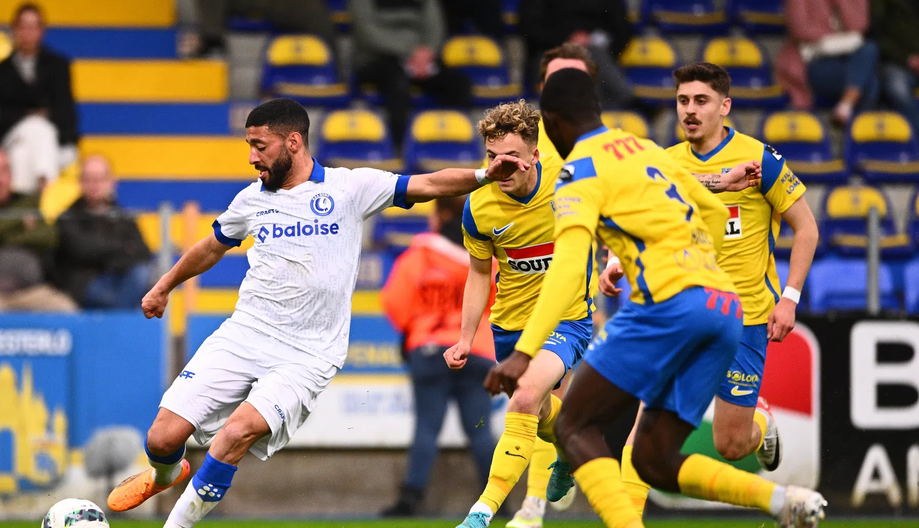 Tissoudali is trots op KAA Gent na de zege op KVC Westerlo 