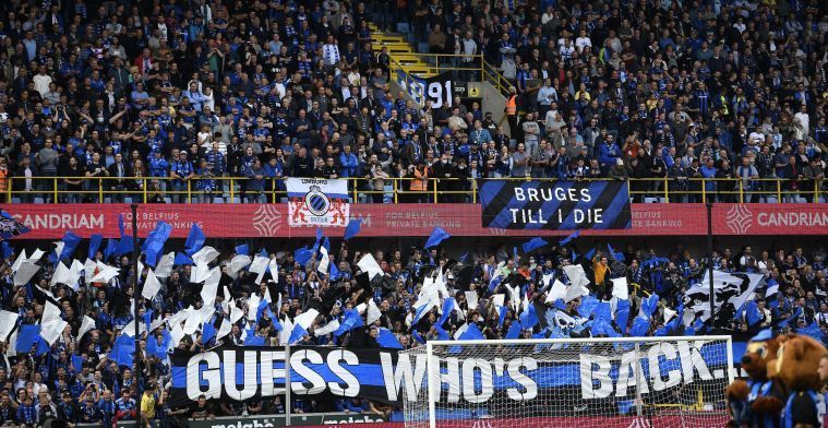 Club Brugge-fans tonen verstand in Thessaloniki