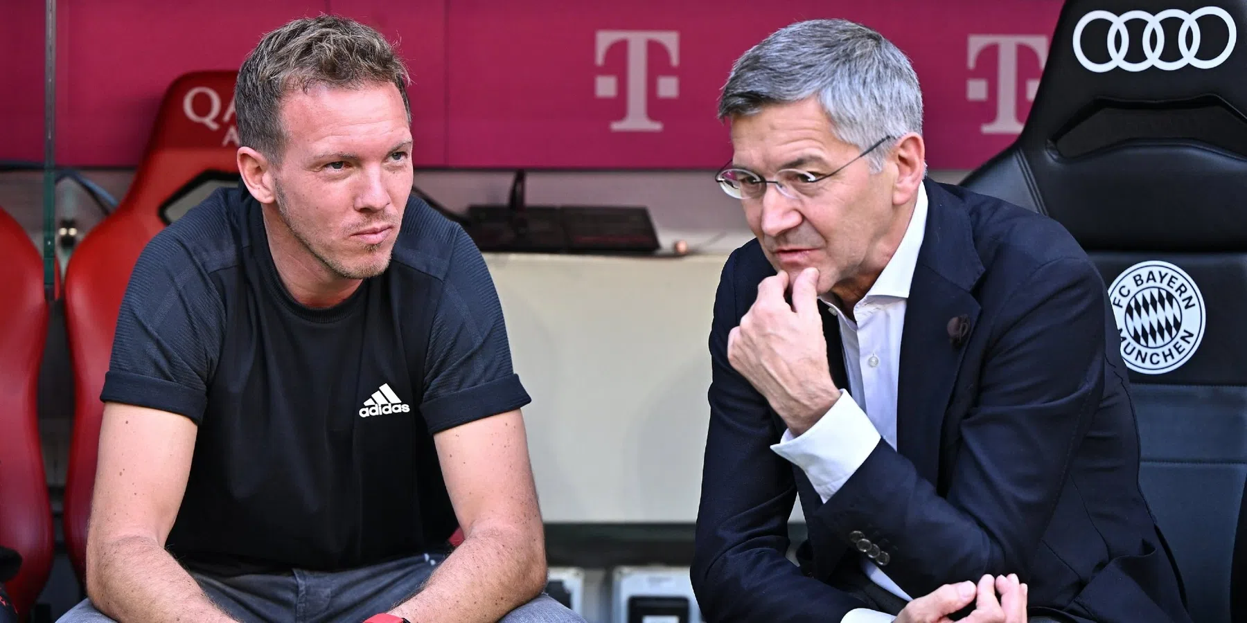 Hoofdtrainer Nagelsmann praat met Bayern en andere clubs 