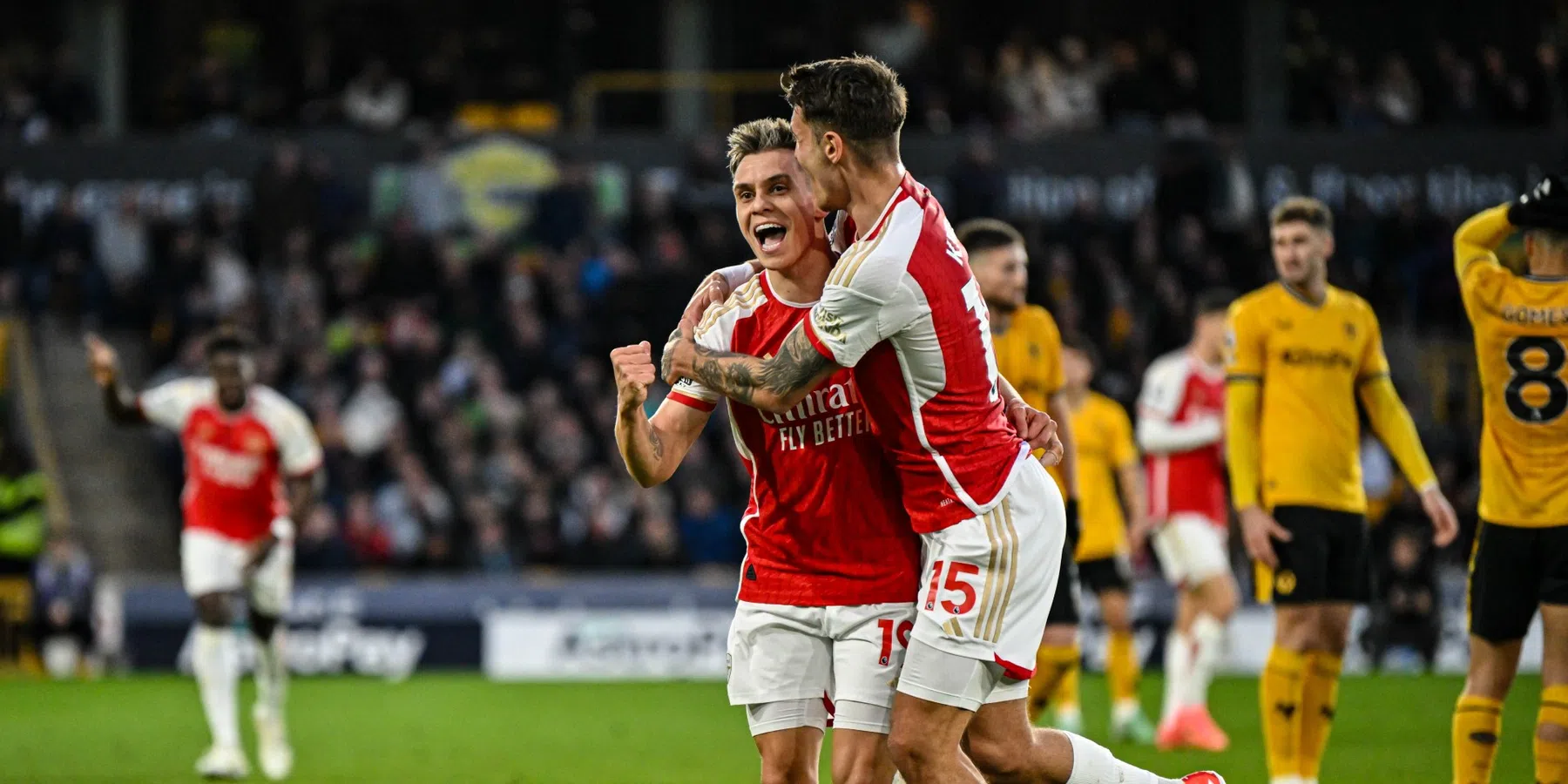 Arsenal weer koploper in Premier League na zege op Wolverhampton