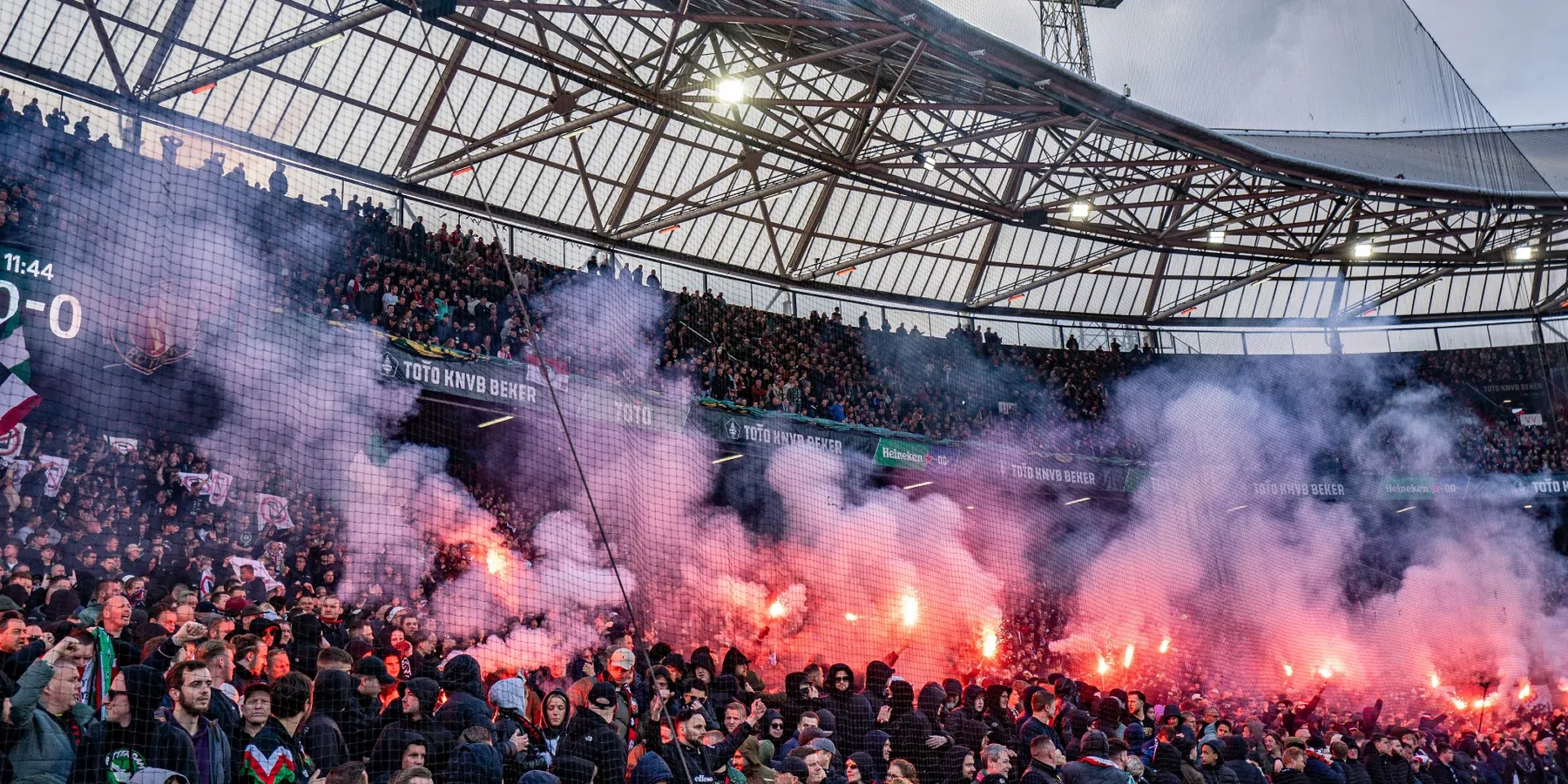 Over tijdelijke staking bekerfinale