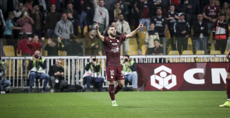 Metz-coach lovend over Ajax-flop Mikautadze